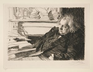 Ernest Renan by Anders Zorn
