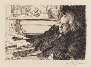 Ernest Renan by Anders Zorn