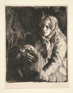 Madonna by Anders Zorn