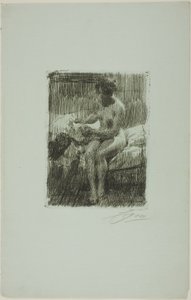 Model Reading by Anders Leonard Zorn
