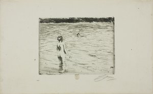 Mother Bathing by Anders Leonard Zorn