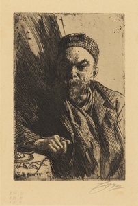 Paul Verlaine II by Anders Zorn