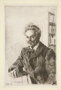 Portrait of August Strindberg