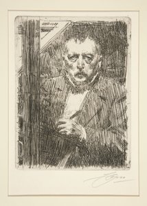 Self-Portrait by Anders Zorn