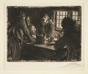 The Bridesmaid by Anders Zorn