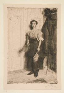 The New Maid by Anders Leonard Zorn