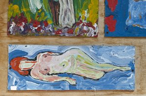 Nude Female Lying Down