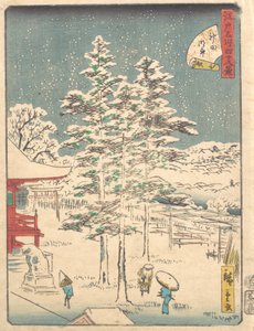 Kanda Temple Snow