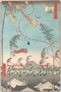 The Tanabata Festival, from the series One Hundred Famous Views of Edo by Ando Hiroshige