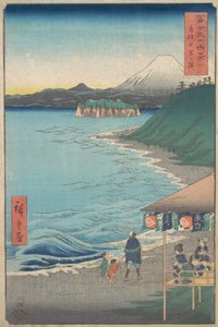 View of Mount Fuji from Seven-ri Beach, Province of Sagami