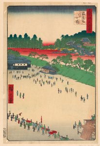 Yatsukoji Junction at Suji-chigai from the Series One Hundred Famous Views of Edo