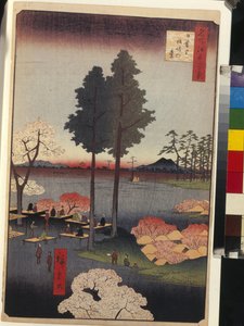 One Hundred Famous Views of Edo: Suwa Bluff in Nippori