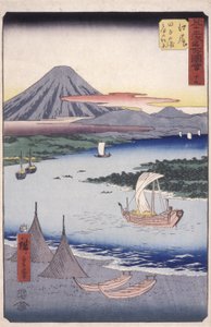 Ejiri by Ando or Utagawa Hiroshige