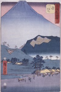 Hara: View Of Ashitakayama And Fuji