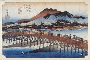 Keishi (Kyoto), Capital by Ando or Utagawa Hiroshige
