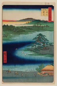 Robe-Hanging Pine, Senzoku Pond