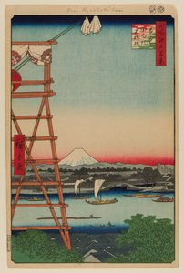 Ryogoku Ekoin and Moto-Yanagibashi Bridge
