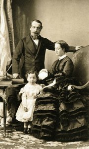 Emperor Napoleon III and His Family by Andre Adolphe Eugene Disderi