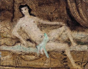 Reclining Nude on a Sofa