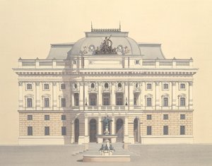 Slovak National Theatre by Andras Kaldor