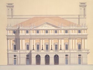 Teatro alla Scala, Milan, Italy by Andras Kaldor