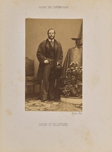 Baron de Talleyrand by Andre Adolphe Eugene Disderi