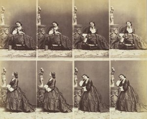 Berthe by Andre Adolphe Eugene Disderi