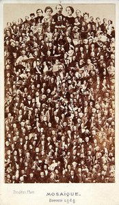 Personalities of the Second Empire, c.1860 by Andre Adolphe Eugene Disderi