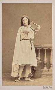 Portrait of the Singer and Composer Pauline Viardot by Andre Adolphe Eugene Disderi
