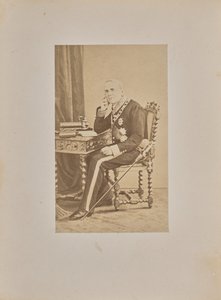 His Excellency Count Louis Cibrario by Andre Adolphe Eugene Disderi