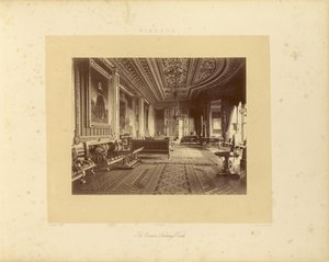 The Crimson Drawing Room by Andre Adolphe Eugene Disderi