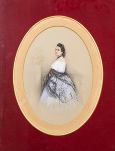 The Hon Mrs Hamilton Duncan (d.1912) by Andre Adolphe Eugene Disderi
