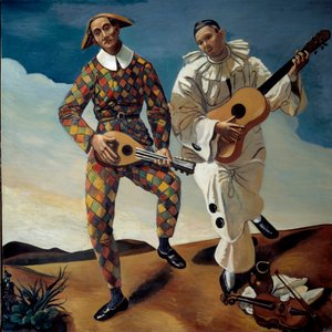 Harlequin and Pierrot