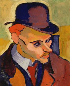 Head of a Man (Portrait of M. Gilbert)