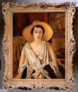 Portrait of Madame Paul Guillaume with a Large Hat