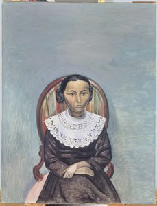 Portrait of a Young Girl in Black