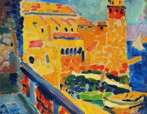 The Lighthouse at Collioure by Andre Derain