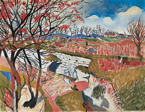 Vineyards in Spring by Andre Derain
