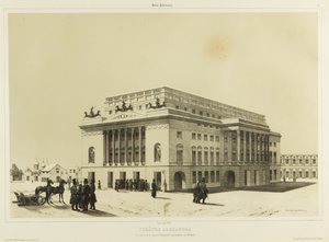 The Alexandrinsky Theatre in Saint Petersburg