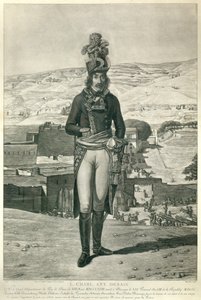 Portrait of General Louis Charles Antoine Desaix during the campaign of Egypt in 1798