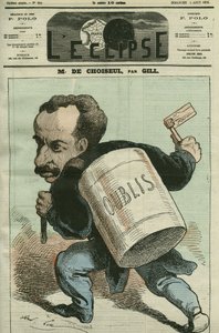 Cartoon by Choiseul-Praslin