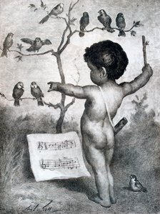 Drawing by André Gill by Andre Gill