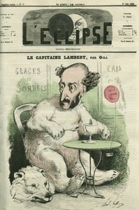 Gustave Lambert, French explorer and scientist. Cover in L