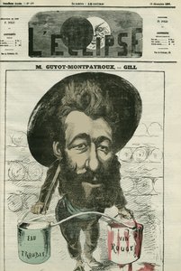 Guyot-Montpayroux, French politician by Andre Gill