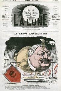 Portrait of Baron Brisse, French Gastronomic Journalist