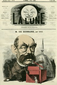 Portrait of Otto von Bismarck, German Chancellor