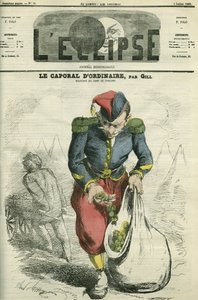 The usual corporal, a soldier growing a garden in Chalons camp