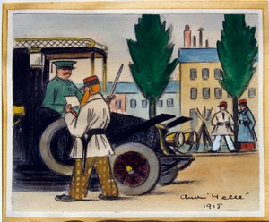 Parisian Taxis by Andre Helle