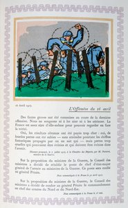 The 2nd Battle of the Aisne, 16th April, 1917 by Andre Helle