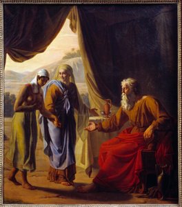 Sarah Presents Agar to Abraham